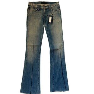 Rock & Republic Low Rise Bootcut Blue Denim Jeans Women's Size 25 NWT